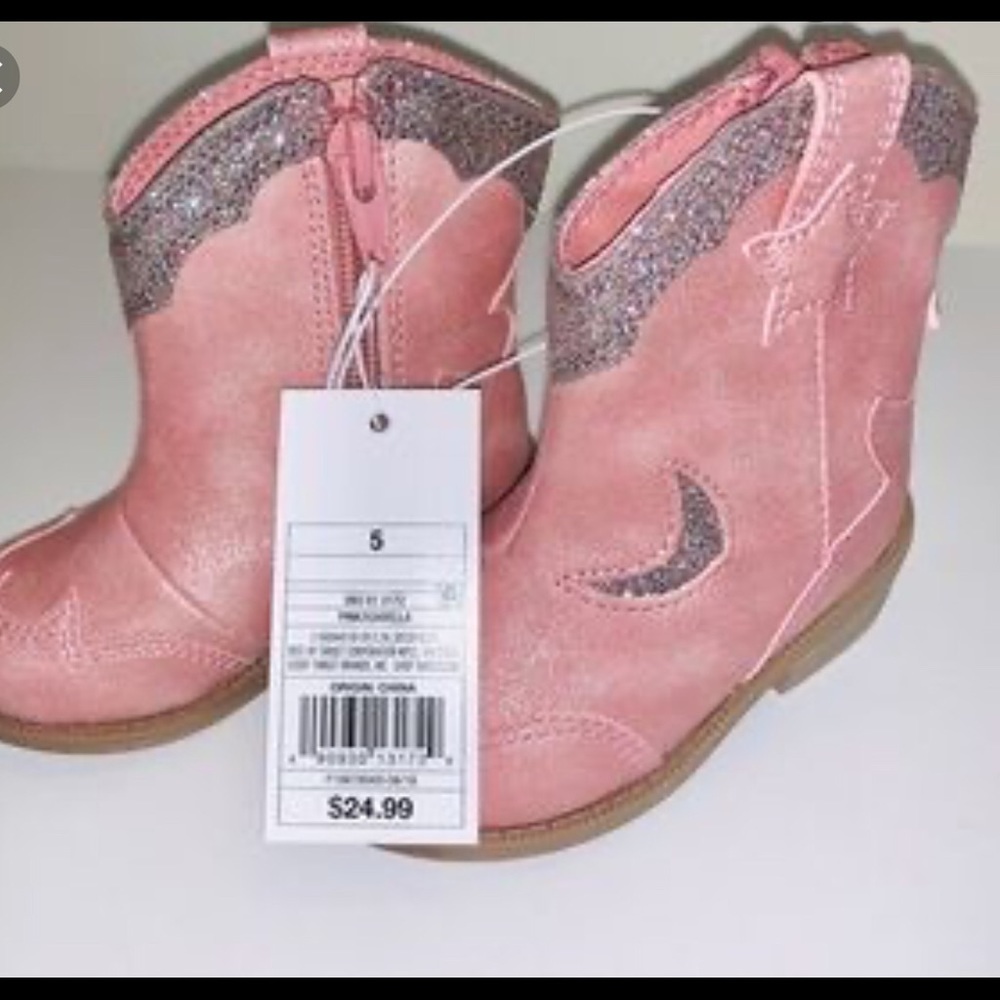 Toddler cow girl boots